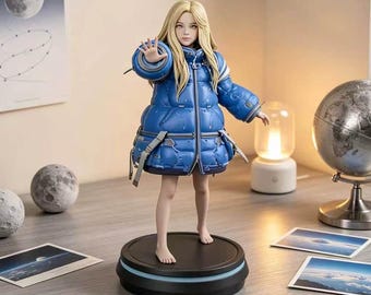 Figurine PRAGMATA DIANA imprimée en 3D | La fille énigmatique du néo-futur