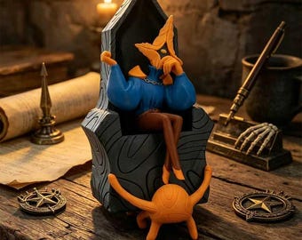 Figura impresa en 3D de Slay the Spire 2: El Regente / Regalo para jugadores de Slay the Spire 2 / Figura decorativa de Slay the Spire 2 para la habitación