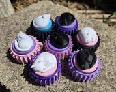 Sleeping Cat Fidget Clicker – 3D Printed PLA Pocket Stim Toy