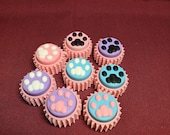 Paw Print Fidget Clicker – 3D Printed PLA Pocket Stim Toy