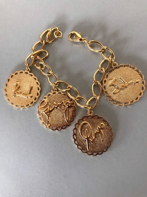 Vintage Beatles charm bracelet