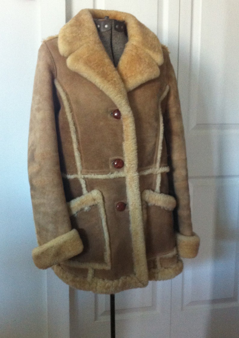 On Sale Shearling coatshearlingleather coat womens Etsy
