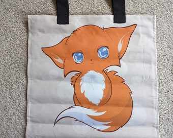 Cute Fox Tote Bag 16x16