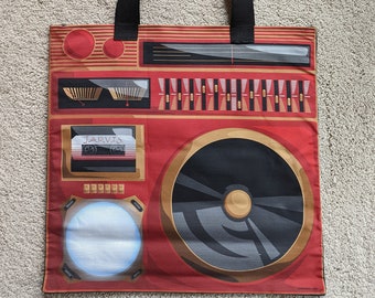 Iron Man boom box Marvel Tote Bag 16x16