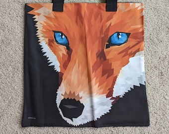 Fox Tote Bag 16x16