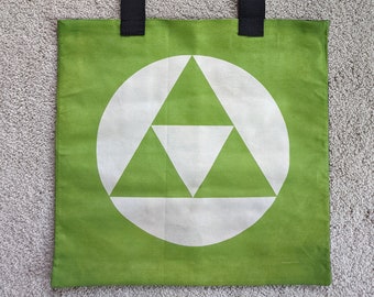 Tri Force Zelda Tote Bag 16x16