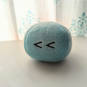 Small Sky Blue &lt;_&lt; Dango Mochi Stuffed Animal Plush