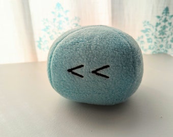 Small Sky Blue <_< Dango Mochi Stuffed Animal Plush