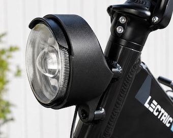 FREE Gift with purchase. Lectric XP Elite Wrap-Around Headlamp Relocator Mount + FREE Items Reflector Bracket & E-Bike Keychain Free