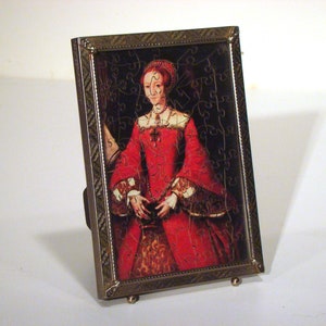 Elizabeth I Framed Wooden Puzzle