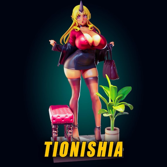 Tionishia Tall Office Lady 3D Print 1/6 (SFW/NSFW/FUTA) - Officer Rhu
