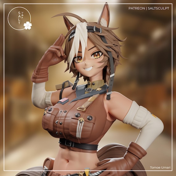 Tomoe Umari - ENVtuber - 1/7 305mm 14K 3D Printed | SaltSculpts