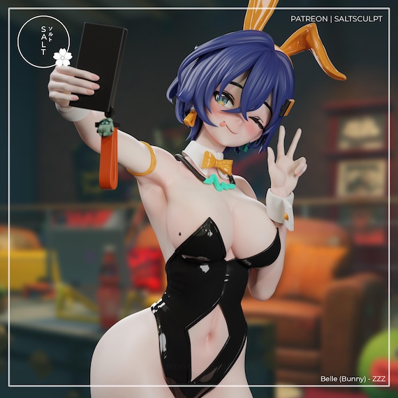 Belle (Bunny) - Zenless Zone Zero 1/7 258mm 14K 3D Printed | SaltSculpts