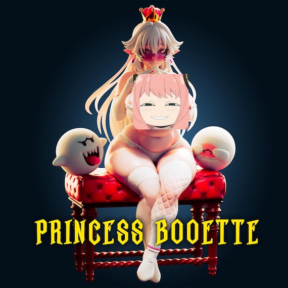 Princess Booette Shy & Chubby 3D Print 1/6 (SFW/NSFW/FUTA) - Officer Rhu