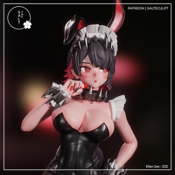 Ellen Joe (Bunny) - Zenless Zone Zero 1/7 278mm 14K 3D Printed | SaltSculpts