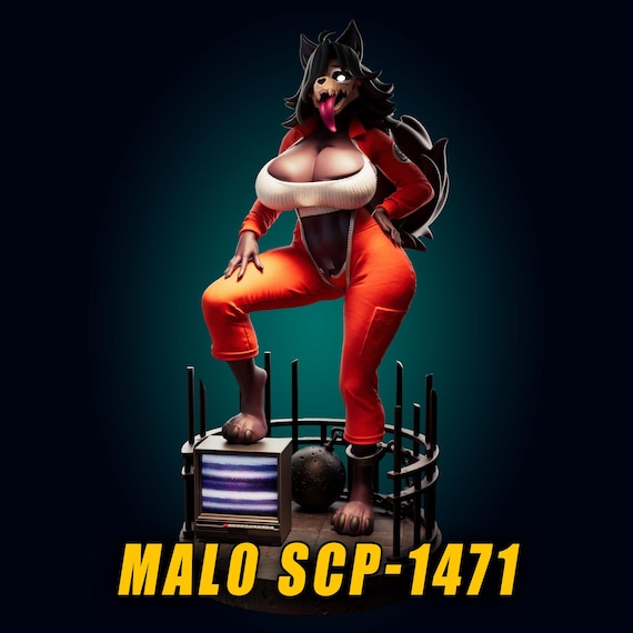 Mal0 Scp-1471 3D Print 1/6 (SFW/NSFW/FUTA) - Officer Rhu