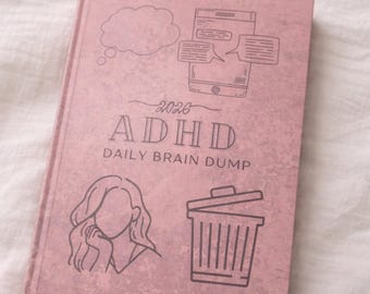 ADHD Daily Planner | Brain Dump Planner for Overwhelmed Minds | Mental Load Planner for Mums | ADHD Productivity Planner | Daily Reset