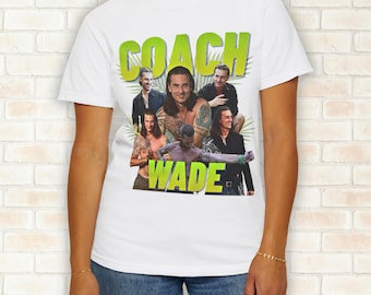 Coach Wade Survivor Vintage Graphic T-Shirt, Comfort Colors Tee, Survivor Fan Gift, Unisex