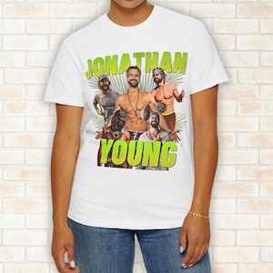 Jonathan Young Survivor Vintage Graphic T-Shirt, Comfort Colors Tee, Survivor Fan Gift, Unisex