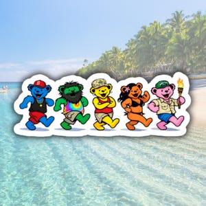 Survivor Legends Dancing Bears Sticker