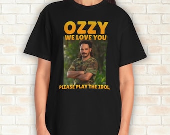 T-shirt Ozzy Survivor Finale, T-shirt couleurs confort, cadeau pour fan de survivant, unisexe