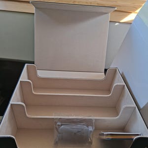 Aufbewahrungsbox für 1800 Pokémon-Karten + 10 Trennblätter und 4 passende Trennblätter für die Premium-3-reihige Box
