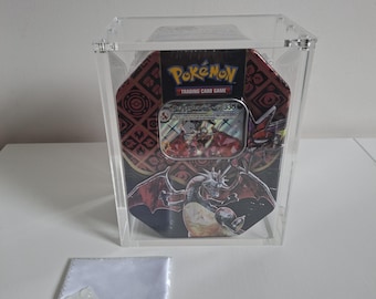 Protector acrílico para POKEBOX Pokémon premium con imanes grandes y acrílico de 8 mm de espesor