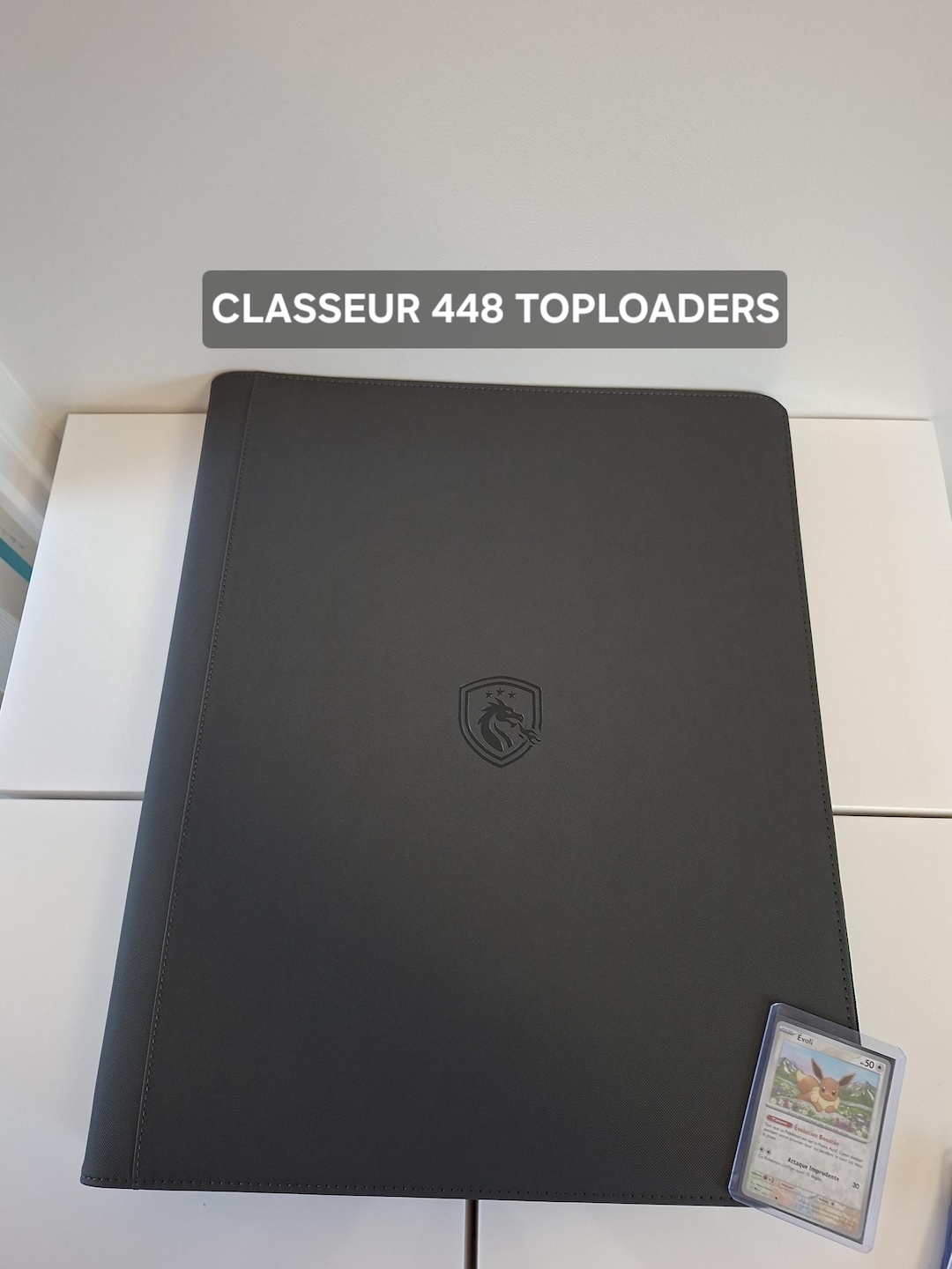 xxl card binder Hipoocok Jumbo 100 Pockets, Oversized Card Binder with Zipper With padded 🔓 Your much-loved Black XXL