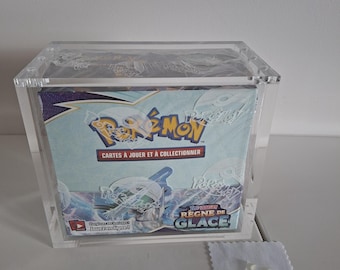 Custodia protettiva in acrilico per ESPORRE 36 buste di espansione Pokémon premium, magneti grandi e acrilico spesso 8 mm
