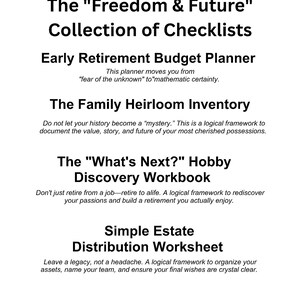 30 Day Downsizing Roadmap | Decluttering Planner, Senior Moving Checklist, Keep Sell Donate Organizer image 10