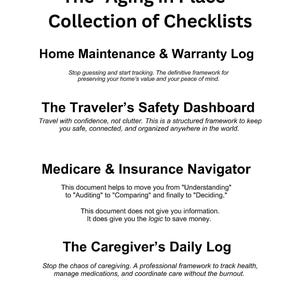 30 Day Downsizing Roadmap | Decluttering Planner, Senior Moving Checklist, Keep Sell Donate Organizer image 9