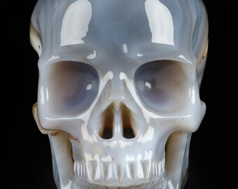 アンティーク　スカル　クリスタル Skullis クリスタルスカル 超リアル！実物大 6.0インチ 高級ブラジル