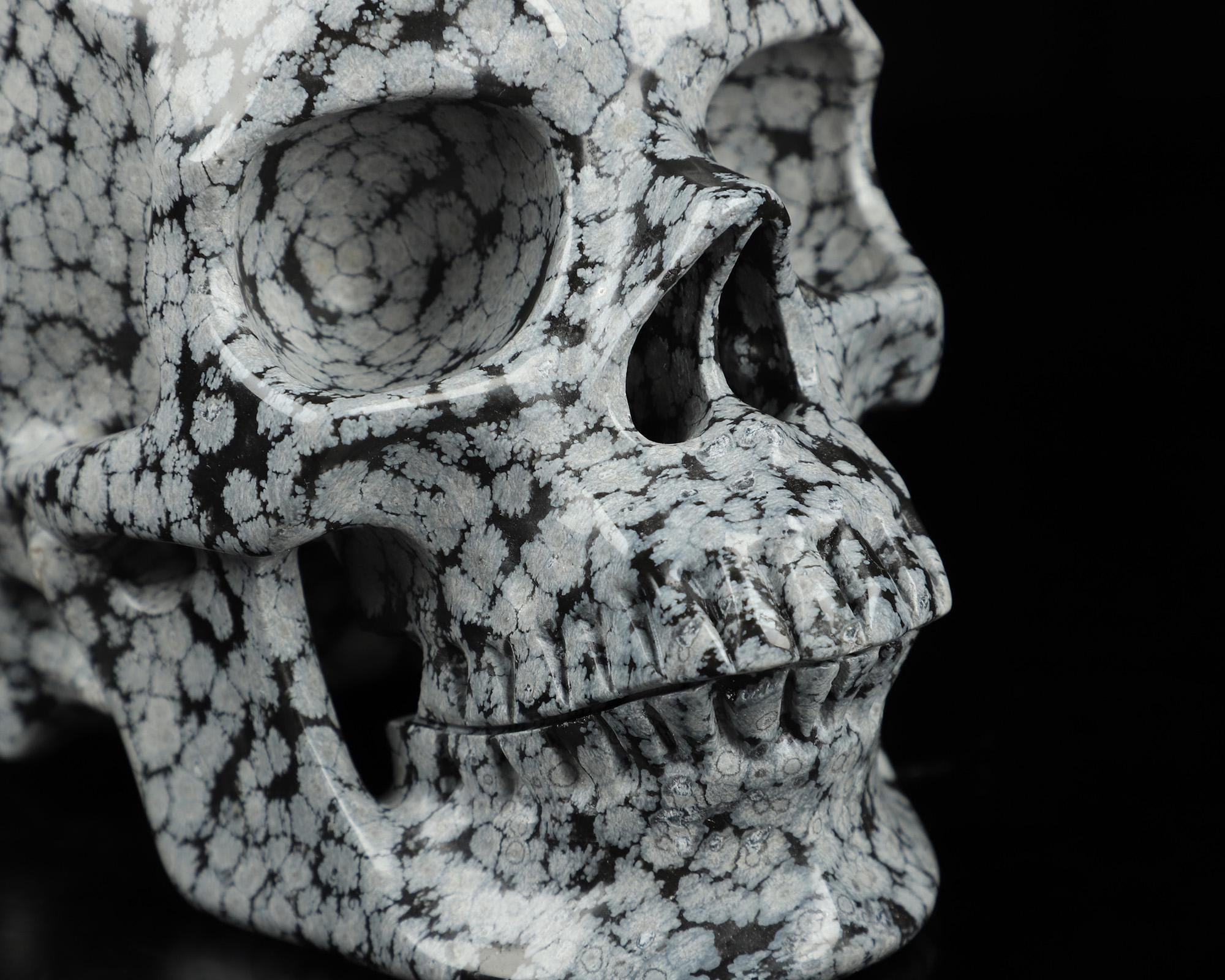 Skullis Crystal Skull, Super Realistic! Lifesized 6.9