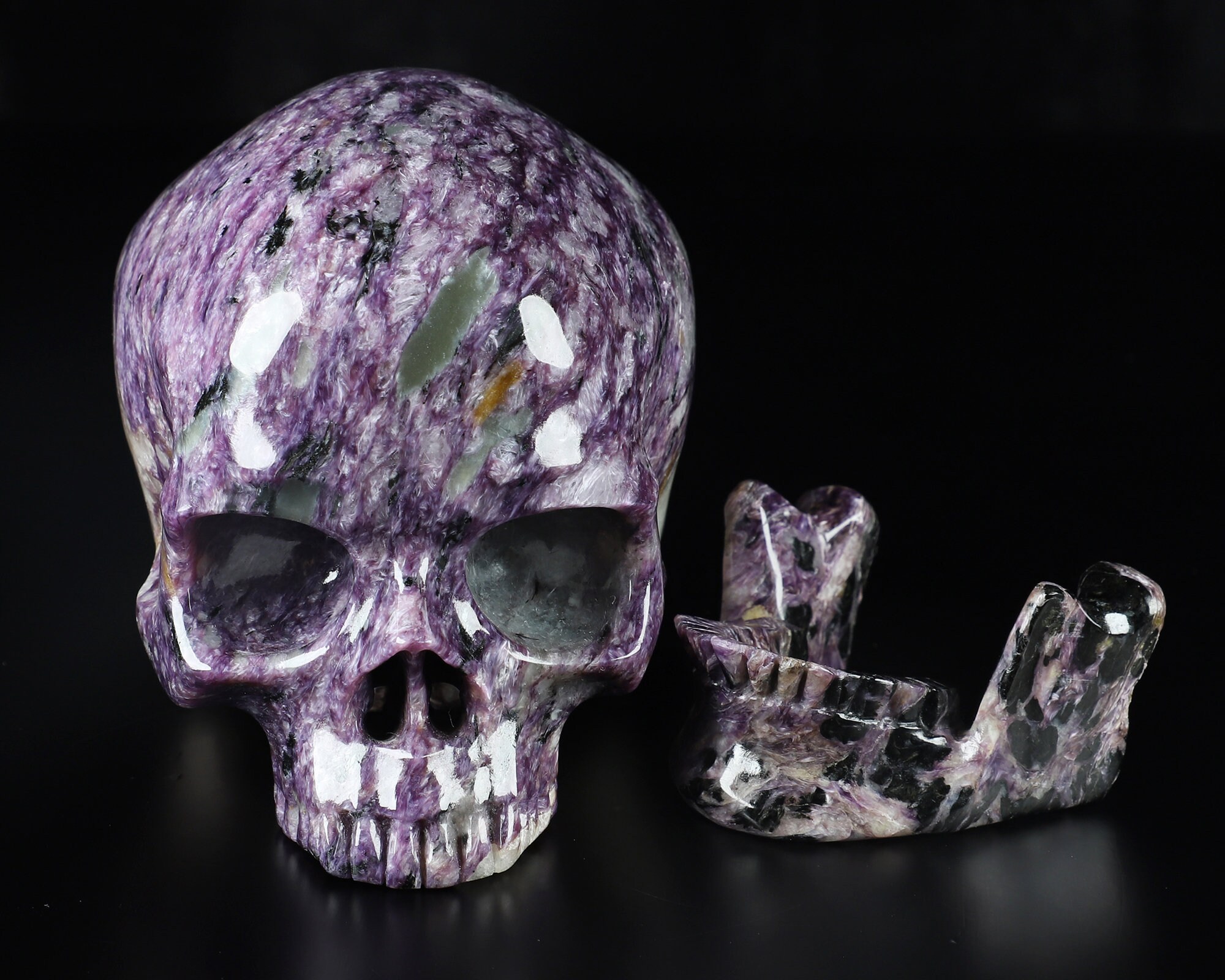 アメジスト クリスタル スカル 天然石 頭蓋骨 アメジスト クリスタル