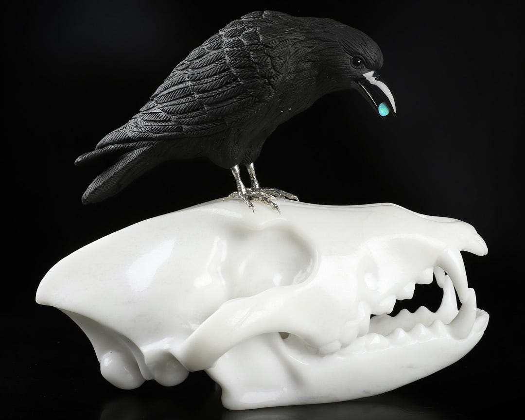 Skullis Crystal Skull, 7.5