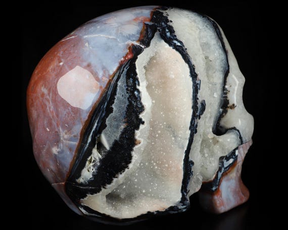 Skullis クリスタル スカル、17.4LB チタン 10.2インチ ブラック