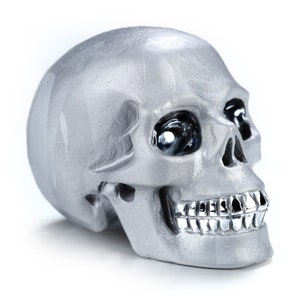 2.0&quot; Tera-hertz Hand Carved Crystal Skull, Realistic, Crystal Healing,  Collectible Fine Art Sculpture, Home Decor, Gift