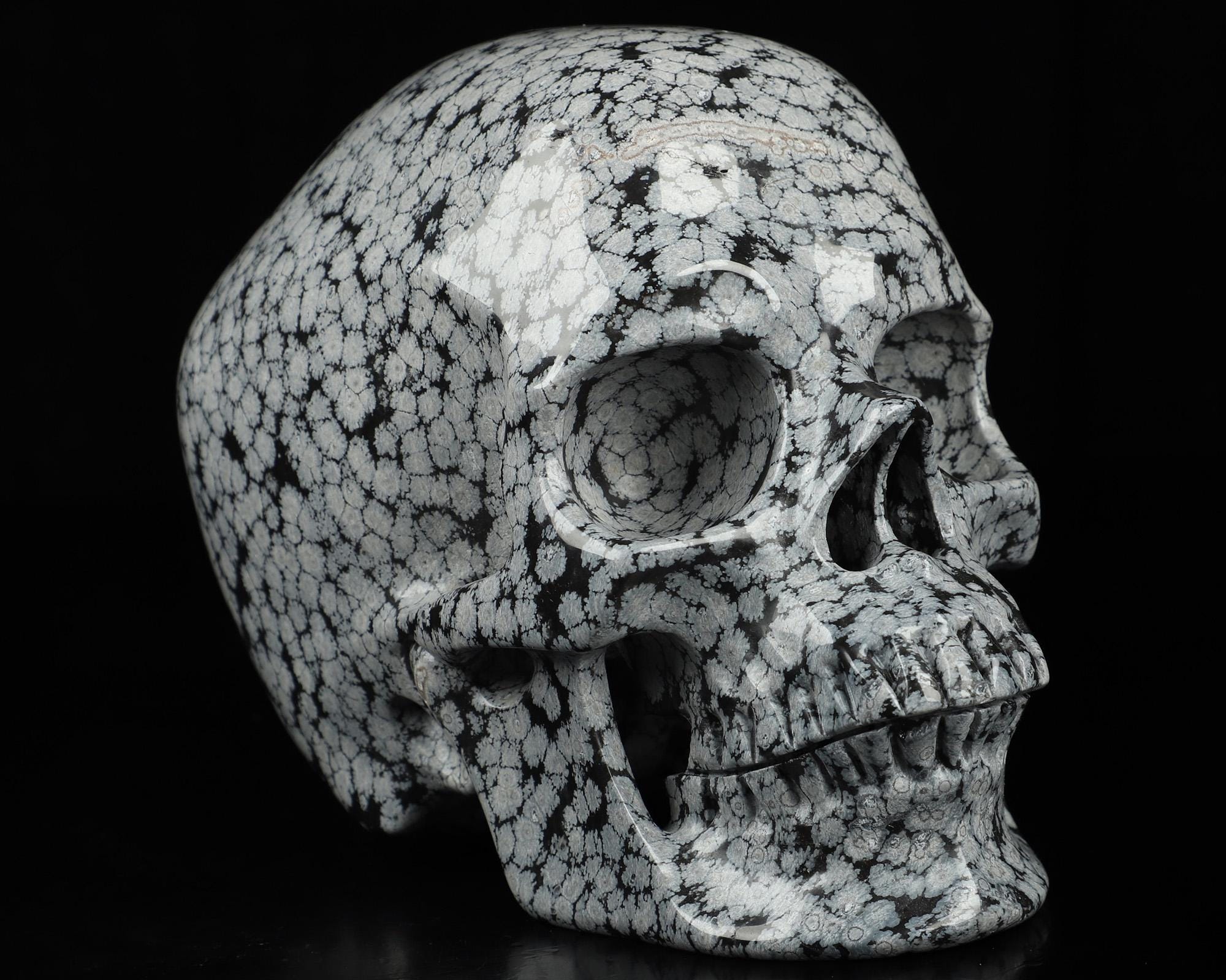 Skullis Crystal Skull, Super Realistic! Lifesized 6.9