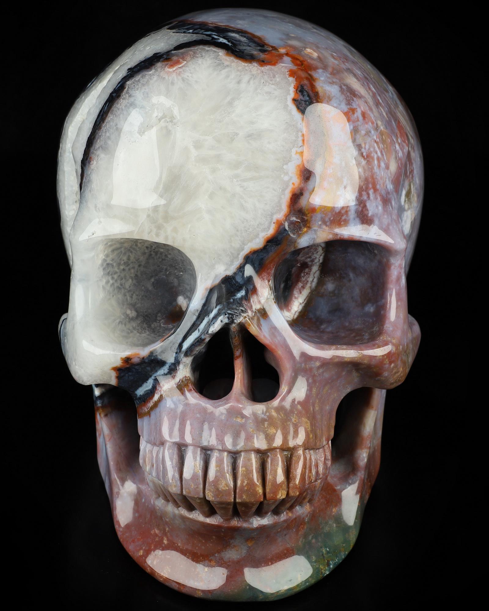 Skullis クリスタル スカル、17.4LB チタン 10.2インチ ブラック