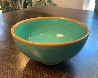 Green Ceramic Bowl