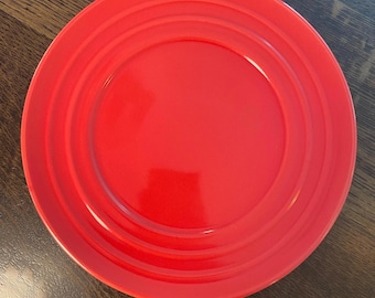 Rachael Ray Red Luncheon Plates - Set of Four