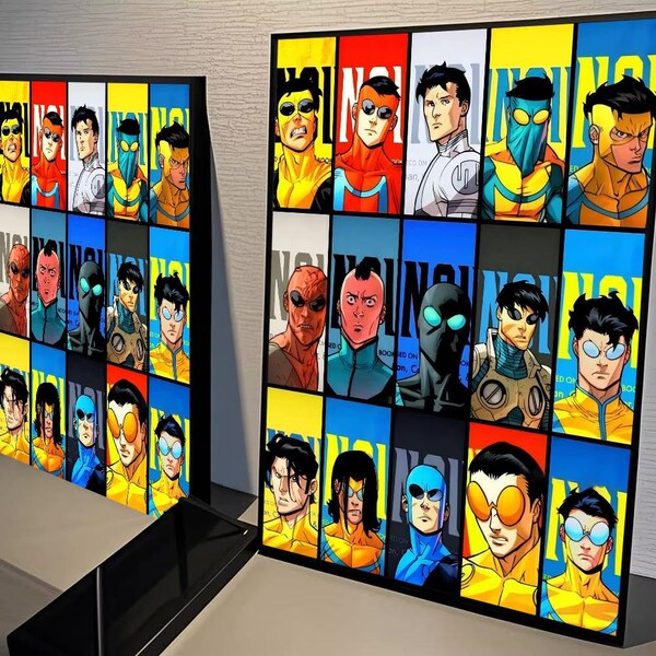 Invincible Poster - Etsy