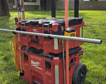Full Bracket Set- Packout Side Rail Organizer – Bender, Glow Rod, Extension Cord Holder