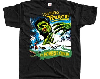 The Alligator People Horror movie poster T-Shirt Black vintage scary all sizes S-5XL