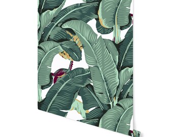jungle wallpaper etsy
