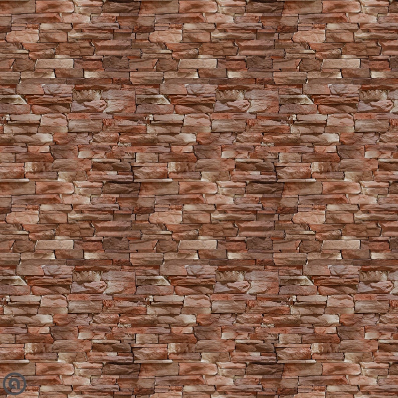 Reusable! Removable Wallpaper- ETNA- Peel and Stick Self- Adhesive Fabric Repositionable