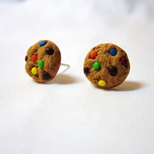 Rainbow Chocolate Chip Cookie Studs