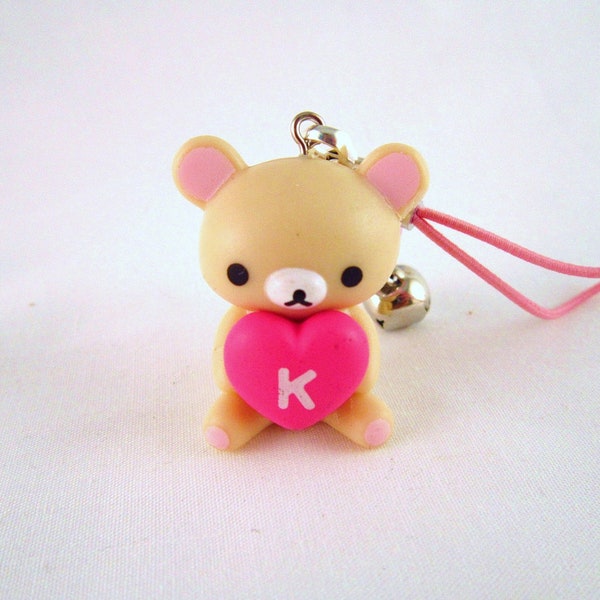 Korilakkuma Bear Kawaii Cell Phone Charm Keychain - ERROR