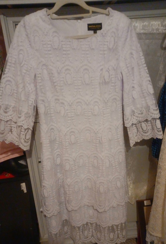 white lace dress Gem white lace dress Gem