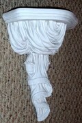 Vintage, Painted wall shelf, Shabby Chic, Resin Shelf, Wall Decor, Chalk Painted product logo